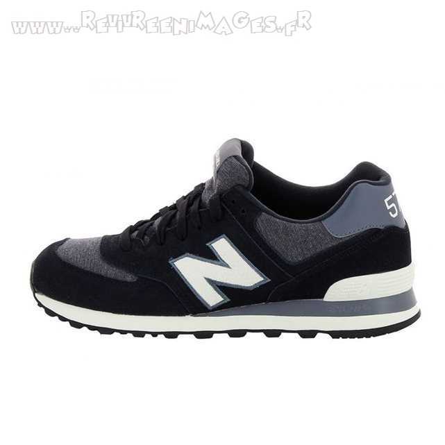 new balance ml574 pnw noir blanc